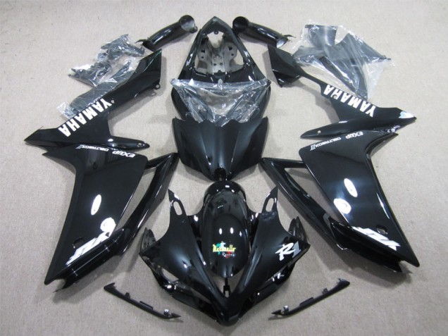 Carénages Moto Yamaha R1 07-08 - Noir Blanc Décalque Carénages Moto Yamaha R1 07-08 - Noir Blanc Décalque