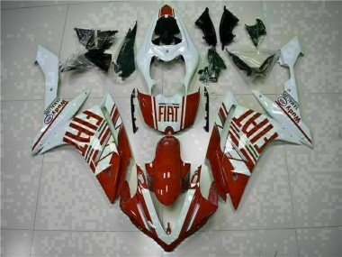 Carénages Moto Yamaha R1 07-08 - Rouge Blanc