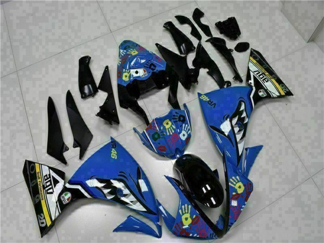 Carénages Moto Yamaha R1 09-11 - Bleu