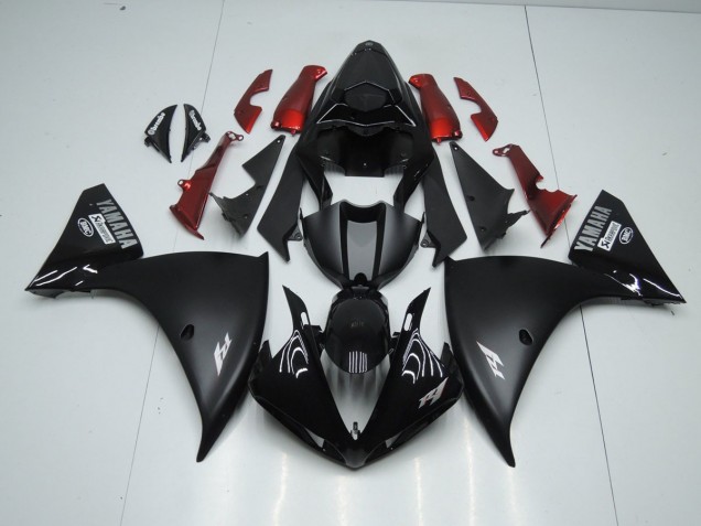 Carénages Moto Yamaha R1 09-11 - Noir Mat Carénages Moto Yamaha R1 09-11 - Noir Mat