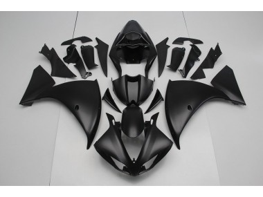 Carénages Moto Yamaha R1 12-14 - Noir Mat