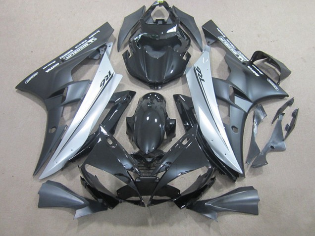 Carénages Moto Yamaha R6 06-07 - Argent Noir
