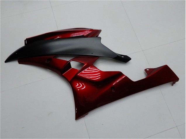 Carénages Moto Yamaha R6 06-07 - Rouge Noir Carénages Moto Yamaha R6 06-07 - Rouge Noir