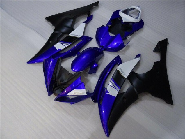 Carénages Moto Yamaha R6 08-16 - Bleu Noir Carénages Moto Yamaha R6 08-16 - Bleu Noir