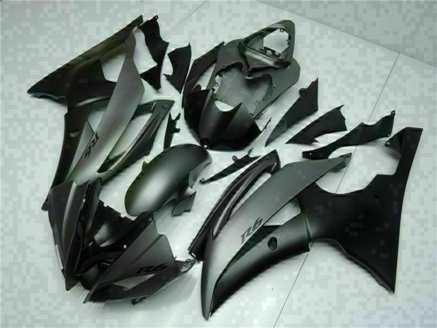 Carénages Moto Yamaha R6 08-16 - Gris Noir
