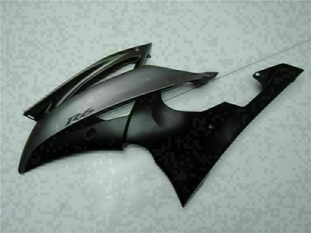 Carénages Moto Yamaha R6 08-16 - Gris Noir