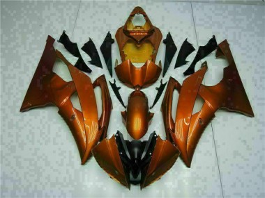 Carénages Moto Yamaha R6 08-16 - Orange