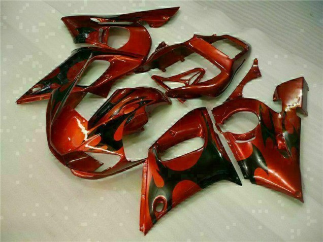 Carénages Moto Yamaha R6 98-02 - Brun