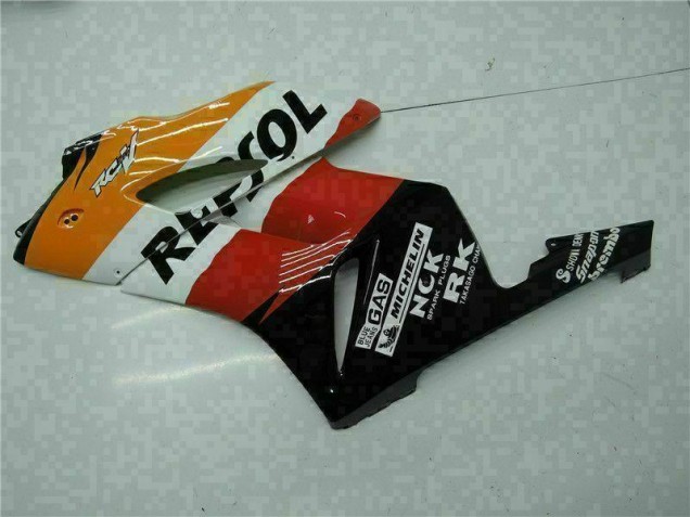 Carrosserie Moto Honda CBR 1000 RR 04-05 - Orange Noir Repsol