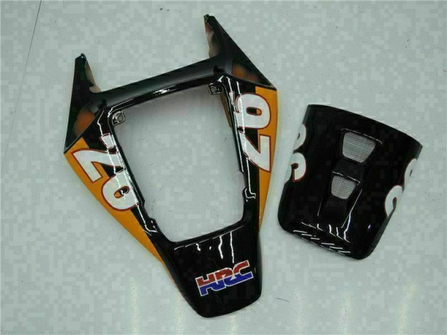 Carrosserie Moto Honda CBR 1000 RR 04-05 - Orange Noir Repsol