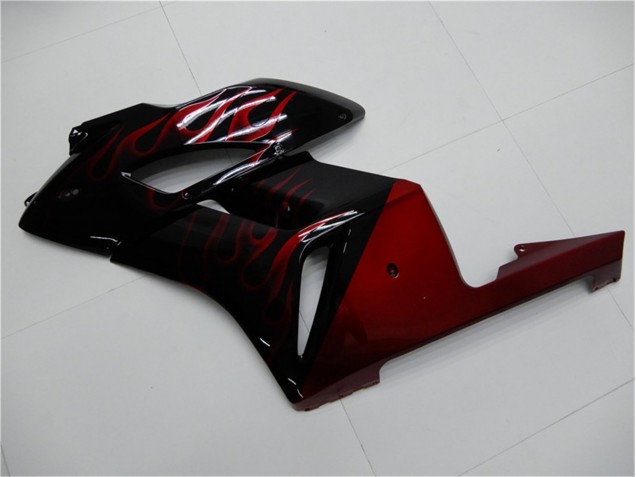 Carrosserie Moto Honda CBR 1000 RR 04-05 - Rouge Noir