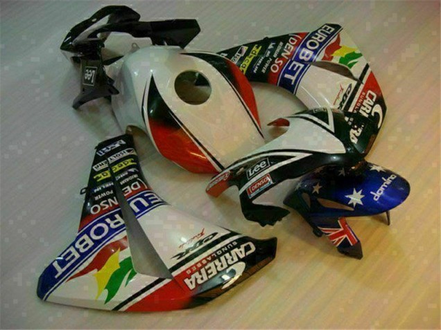 Carrosserie Moto Honda CBR 1000 RR 08-11 - Blanc Bleu Carrosserie Moto Honda CBR 1000 RR 08-11 - Blanc Bleu