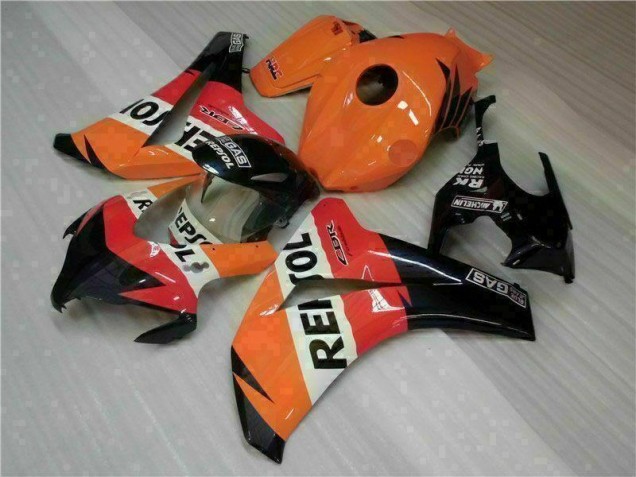 Carrosserie Moto Honda CBR 1000 RR 08-11 - Orange Repsol Carrosserie Moto Honda CBR 1000 RR 08-11 - Orange Repsol