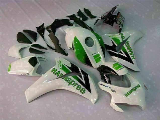 Carrosserie Moto Honda CBR 1000 RR 08-11 - Vert Blanc Carrosserie Moto Honda CBR 1000 RR 08-11 - Vert Blanc