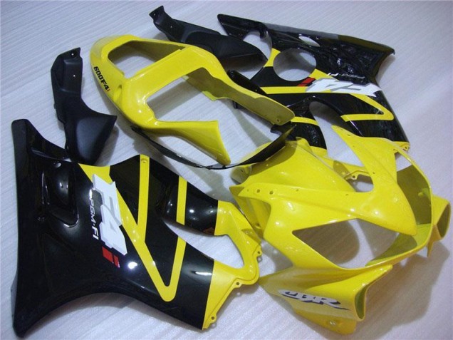 Carrosserie Moto Honda CBR 600 F4i 01-03 - Jaune Noir Carrosserie Moto Honda CBR 600 F4i 01-03 - Jaune Noir