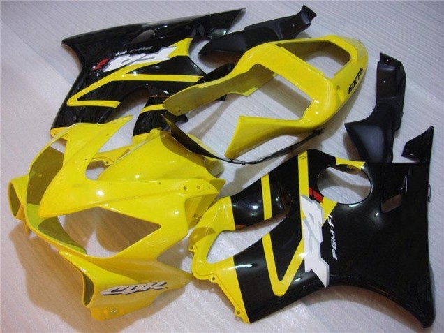 Carrosserie Moto Honda CBR 600 F4i 01-03 - Jaune Noir Carrosserie Moto Honda CBR 600 F4i 01-03 - Jaune Noir