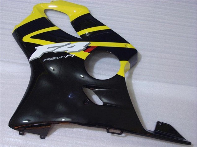 Carrosserie Moto Honda CBR 600 F4i 01-03 - Jaune Noir Carrosserie Moto Honda CBR 600 F4i 01-03 - Jaune Noir