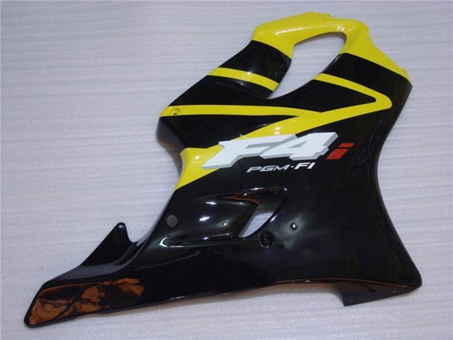Carrosserie Moto Honda CBR 600 F4i 01-03 - Jaune Noir Carrosserie Moto Honda CBR 600 F4i 01-03 - Jaune Noir