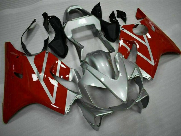 Carrosserie Moto Honda CBR 600 F4i 01-03 - Rouge Argent Carrosserie Moto Honda CBR 600 F4i 01-03 - Rouge Argent