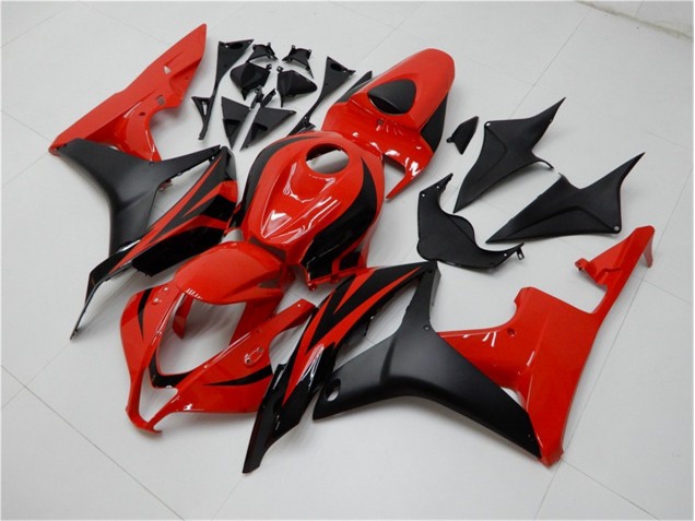 Carrosserie Moto Honda CBR 600 RR 07-08 - Noir Rouge Carrosserie Moto Honda CBR 600 RR 07-08 - Noir Rouge