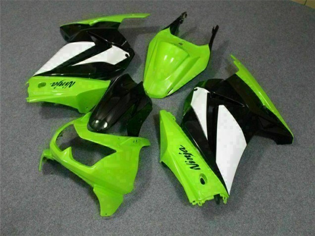 Carrosserie Moto Kawasaki EX250 08-12 - Vert Noir Ninja Carrosserie Moto Kawasaki EX250 08-12 - Vert Noir Ninja