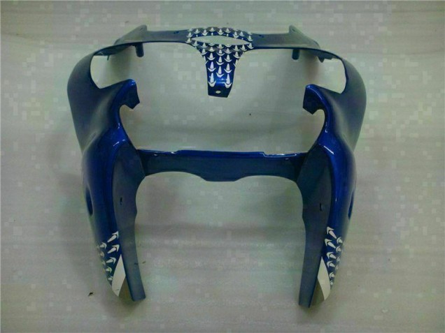 Carrosserie Moto Kawasaki ZX6R 00-02 - Bleu Carrosserie Moto Kawasaki ZX6R 00-02 - Bleu
