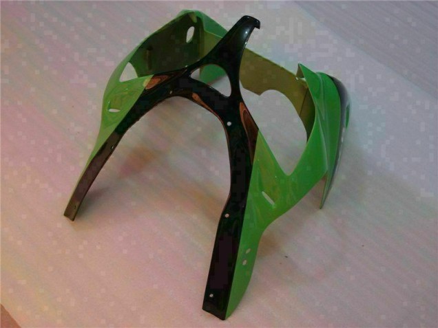 Carrosserie Moto Kawasaki ZX6R 00-02 - Vert Noir Carrosserie Moto Kawasaki ZX6R 00-02 - Vert Noir