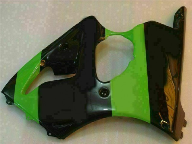 Carrosserie Moto Kawasaki ZX6R 00-02 - Vert Noir Carrosserie Moto Kawasaki ZX6R 00-02 - Vert Noir