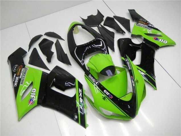 Carrosserie Moto Kawasaki ZX6R 05-06 - Vert Carrosserie Moto Kawasaki ZX6R 05-06 - Vert