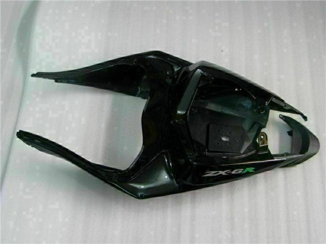 Carrosserie Moto Kawasaki ZX6R 09-12 - Noir Vert Carrosserie Moto Kawasaki ZX6R 09-12 - Noir Vert