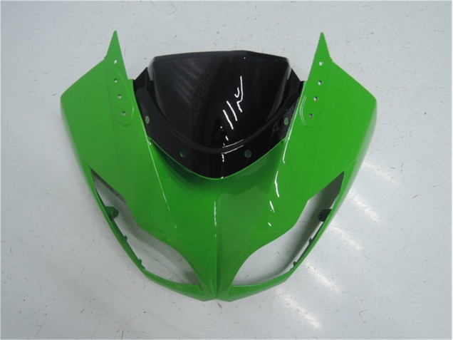Carrosserie Moto Kawasaki ZX6R 09-12 - Vert Noir Carrosserie Moto Kawasaki ZX6R 09-12 - Vert Noir