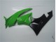 Carrosserie Moto Kawasaki ZX6R 09-12 - Vert Noir Carrosserie Moto Kawasaki ZX6R 09-12 - Vert Noir