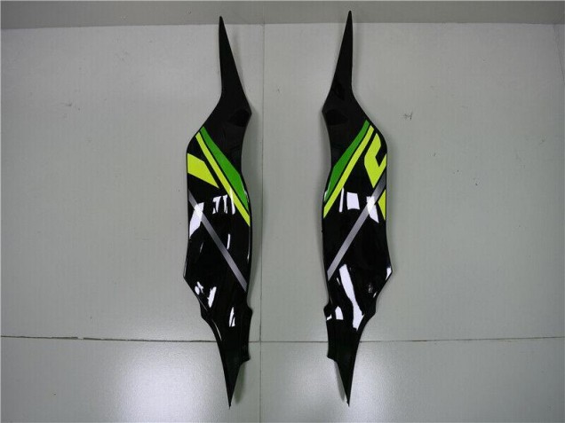Carrosserie Moto Kawasaki ZX6R 13-18 - Vert Noir Carrosserie Moto Kawasaki ZX6R 13-18 - Vert Noir