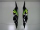 Carrosserie Moto Kawasaki ZX6R 13-18 - Vert Noir Carrosserie Moto Kawasaki ZX6R 13-18 - Vert Noir