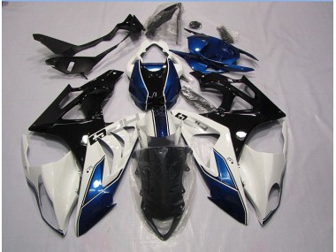 Carrosserie Moto BMW S1000RR 09-14 - Blanc Bleu