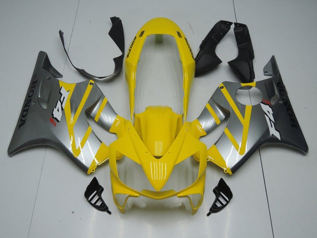 Carrosserie Moto Honda CBR 600 F4i 04-07 - Jaune Gris Carrosserie Moto Honda CBR 600 F4i 04-07 - Jaune Gris