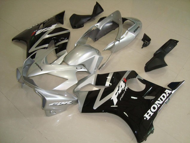 Carrosserie Moto Honda CBR 600 F4i 04-07 - Noir Argent Carrosserie Moto Honda CBR 600 F4i 04-07 - Noir Argent