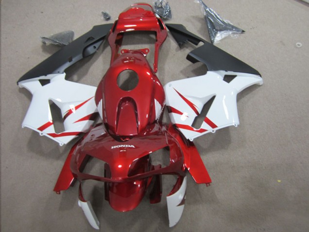 Carrosserie Moto Honda CBR 600 RR 03-04 - Rouge Blanc Carrosserie Moto Honda CBR 600 RR 03-04 - Rouge Blanc