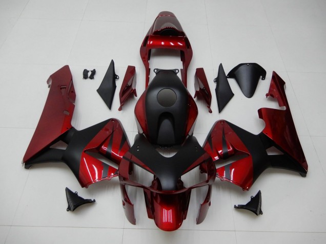 Carrosserie Moto Honda CBR 600 RR 03-04 - Rouge Noir Carrosserie Moto Honda CBR 600 RR 03-04 - Rouge Noir