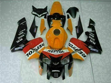Carrosserie Moto Honda CBR 600 RR 05-06 - Orange Noir Repsol