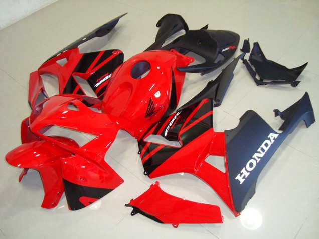 Carrosserie Moto Honda CBR 600 RR 05-06 - Rouge Noir Carrosserie Moto Honda CBR 600 RR 05-06 - Rouge Noir