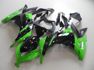Carrosserie Moto Kawasaki ZX 300R 13-16 - Noir Vert
