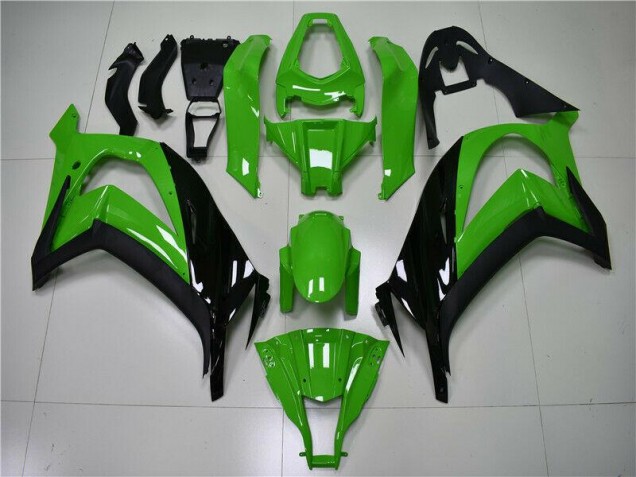 Carrosserie Moto Kawasaki ZX10R 11-15 - Vert Noir