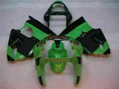 Carrosserie Moto Kawasaki ZX6R 00-02 - Vert Noir