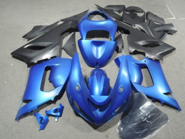 Carrosserie Moto Kawasaki ZX6R 05-06 - Bleu