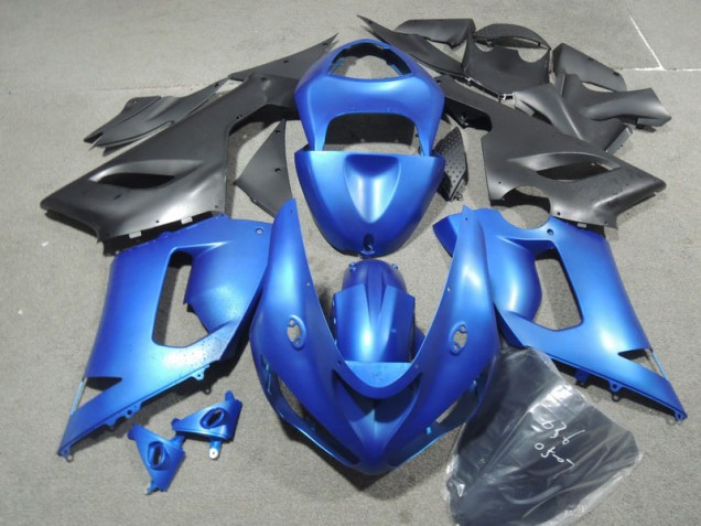 Carrosserie Moto Kawasaki ZX6R 05-06 - Bleu Carrosserie Moto Kawasaki ZX6R 05-06 - Bleu