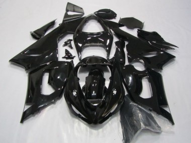 Carrosserie Moto Kawasaki ZX6R 05-06 - Noir