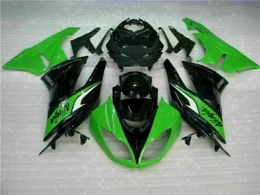 Carrosserie Moto Kawasaki ZX6R 09-12 - Noir Vert