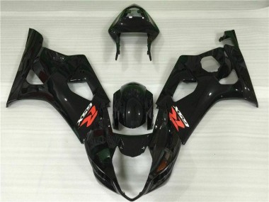 Carrosserie Moto Suzuki GSXR 1000 K3 03-04 - Noir Brillant