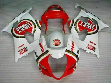 Carrosserie Moto Suzuki GSXR 1000 K3 03-04 - Rouge Blanc